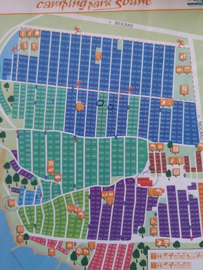 J & R Mobile Homes Biograd Na Moru Exterior foto
